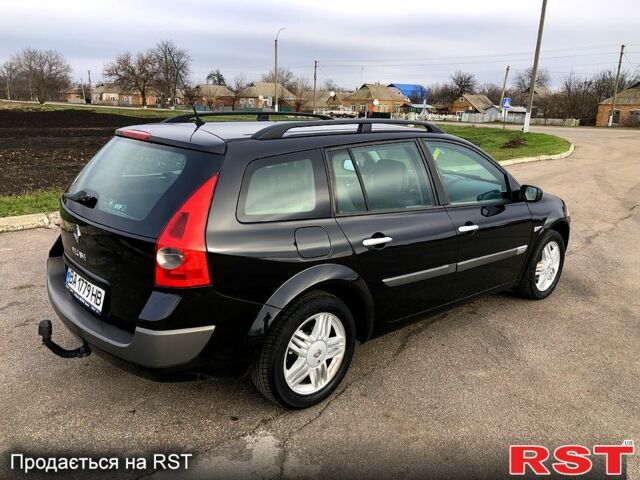 Черный Рено Меган, объемом двигателя 1.6 л и пробегом 189 тыс. км за 5400 $, фото 3 на Automoto.ua