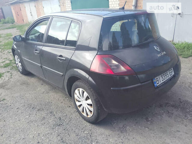 Черный Рено Меган, объемом двигателя 1.5 л и пробегом 311 тыс. км за 3900 $, фото 4 на Automoto.ua