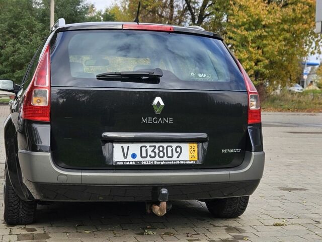 Черный Рено Меган, объемом двигателя 1.6 л и пробегом 198 тыс. км за 4750 $, фото 3 на Automoto.ua