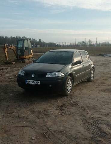 Черный Рено Меган, объемом двигателя 1.6 л и пробегом 229 тыс. км за 3300 $, фото 3 на Automoto.ua