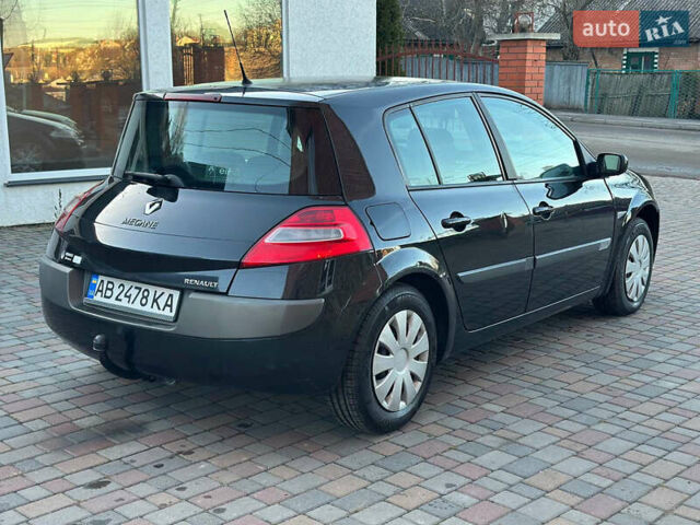 Черный Рено Меган, объемом двигателя 1.46 л и пробегом 237 тыс. км за 3600 $, фото 4 на Automoto.ua