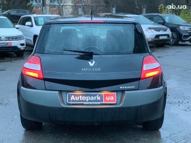 Черный Рено Меган, объемом двигателя 1.6 л и пробегом 323 тыс. км за 4990 $, фото 5 на Automoto.ua