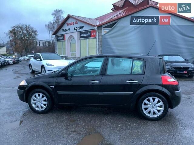 Чорний Рено Меган, об'ємом двигуна 1.6 л та пробігом 323 тис. км за 4990 $, фото 7 на Automoto.ua