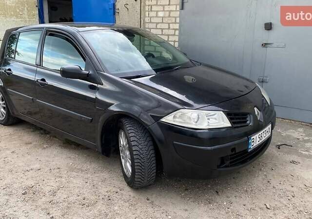 Черный Рено Меган, объемом двигателя 1.46 л и пробегом 260 тыс. км за 3100 $, фото 3 на Automoto.ua