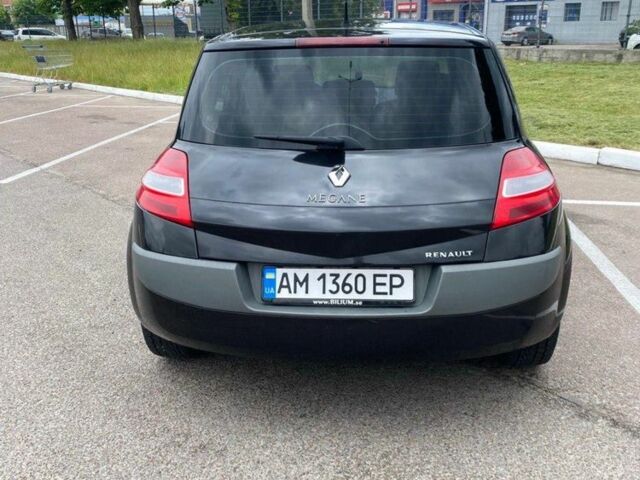 Чорний Рено Меган, об'ємом двигуна 1.6 л та пробігом 323 тис. км за 4500 $, фото 3 на Automoto.ua