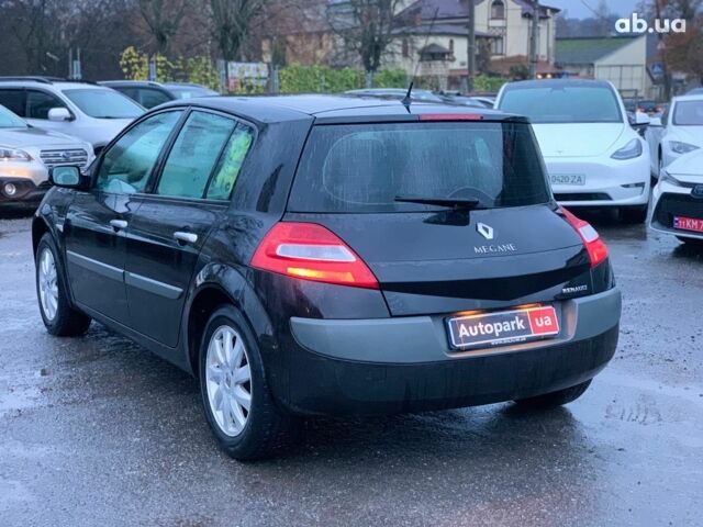 Черный Рено Меган, объемом двигателя 1.6 л и пробегом 323 тыс. км за 4990 $, фото 6 на Automoto.ua