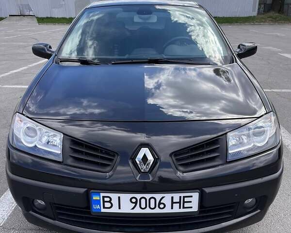 Черный Рено Меган, объемом двигателя 1.6 л и пробегом 191 тыс. км за 4700 $, фото 1 на Automoto.ua
