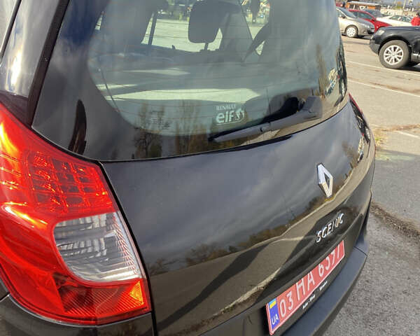 Черный Рено Меган, объемом двигателя 1.6 л и пробегом 201 тыс. км за 6300 $, фото 2 на Automoto.ua