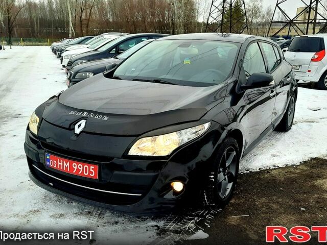 Черный Рено Меган, объемом двигателя 1.6 л и пробегом 196 тыс. км за 5900 $, фото 1 на Automoto.ua