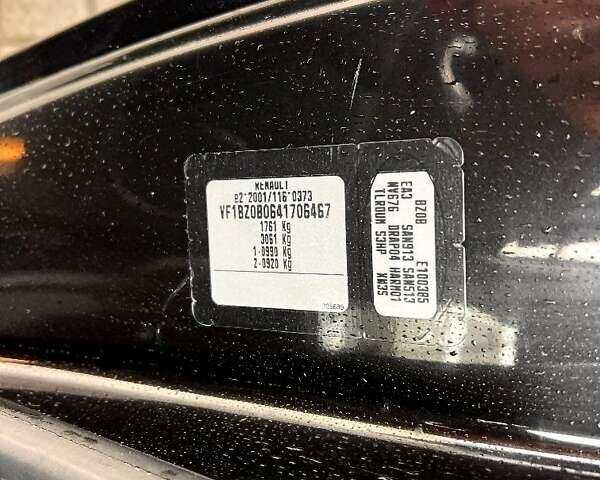 Чорний Рено Меган, об'ємом двигуна 1.5 л та пробігом 261 тис. км за 6300 $, фото 15 на Automoto.ua