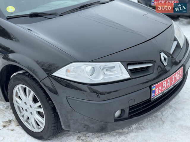 Черный Рено Меган, объемом двигателя 1.6 л и пробегом 196 тыс. км за 6400 $, фото 2 на Automoto.ua