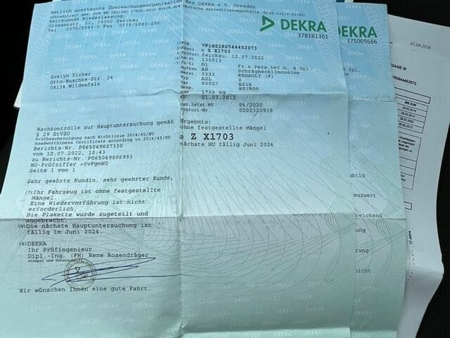 Чорний Рено Меган, об'ємом двигуна 1.6 л та пробігом 200 тис. км за 6700 $, фото 61 на Automoto.ua