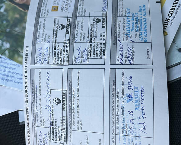 Чорний Рено Меган, об'ємом двигуна 1.6 л та пробігом 225 тис. км за 7150 $, фото 26 на Automoto.ua
