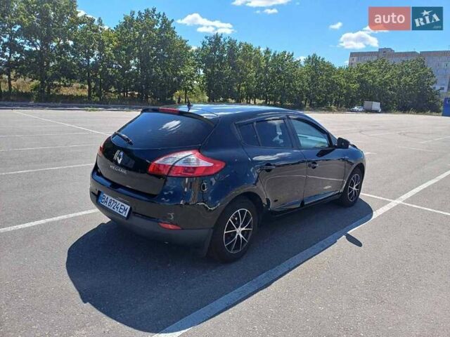 Черный Рено Меган, объемом двигателя 1.6 л и пробегом 169 тыс. км за 6800 $, фото 1 на Automoto.ua