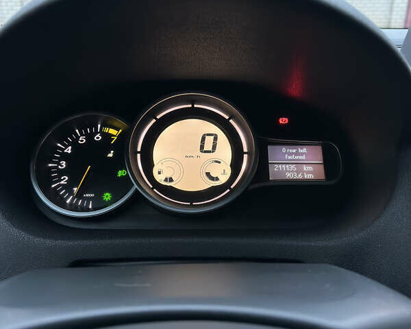 Черный Рено Меган, объемом двигателя 1.6 л и пробегом 211 тыс. км за 7400 $, фото 14 на Automoto.ua