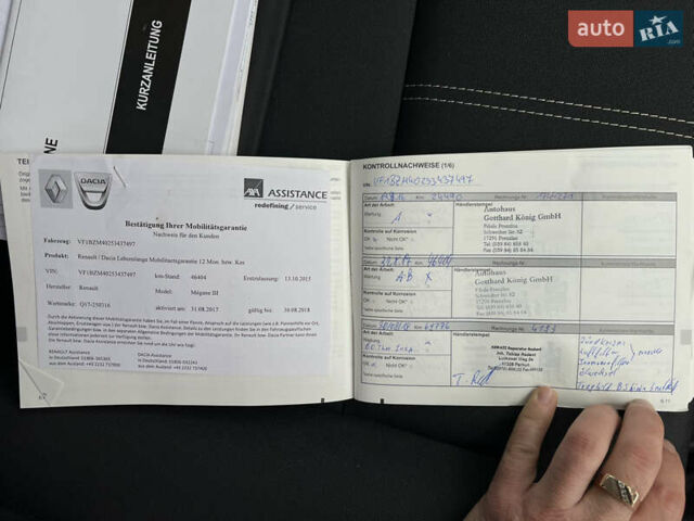 Черный Рено Меган, объемом двигателя 1.6 л и пробегом 205 тыс. км за 9250 $, фото 85 на Automoto.ua