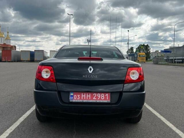 Черный Рено Меган, объемом двигателя 1.6 л и пробегом 77 тыс. км за 5300 $, фото 18 на Automoto.ua