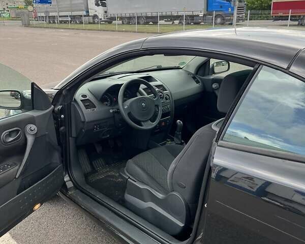 Черный Рено Меган, объемом двигателя 1.6 л и пробегом 77 тыс. км за 5300 $, фото 15 на Automoto.ua