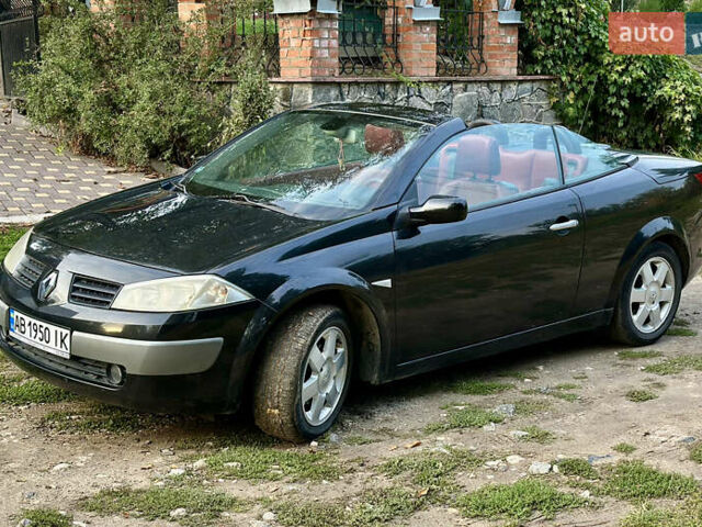 Черный Рено Меган, объемом двигателя 2 л и пробегом 219 тыс. км за 6000 $, фото 1 на Automoto.ua
