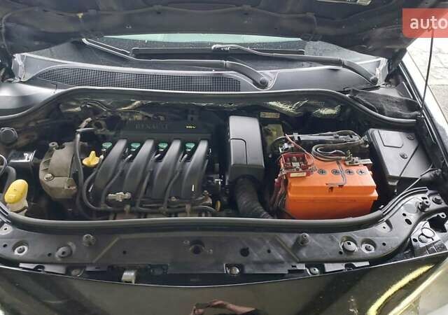 Черный Рено Меган, объемом двигателя 1.39 л и пробегом 257 тыс. км за 4400 $, фото 6 на Automoto.ua