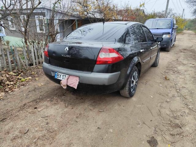 Черный Рено Меган, объемом двигателя 1.6 л и пробегом 200 тыс. км за 3500 $, фото 1 на Automoto.ua