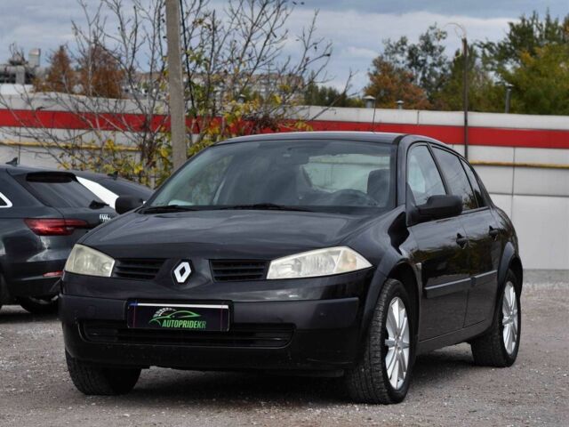 Черный Рено Меган, объемом двигателя 1.4 л и пробегом 281 тыс. км за 3650 $, фото 4 на Automoto.ua