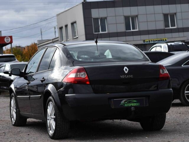 Черный Рено Меган, объемом двигателя 1.4 л и пробегом 281 тыс. км за 3650 $, фото 3 на Automoto.ua