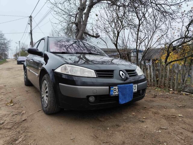 Черный Рено Меган, объемом двигателя 1.6 л и пробегом 200 тыс. км за 3500 $, фото 3 на Automoto.ua