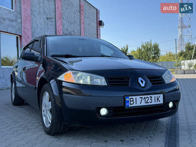 Черный Рено Меган, объемом двигателя 1.6 л и пробегом 297 тыс. км за 4800 $, фото 1 на Automoto.ua