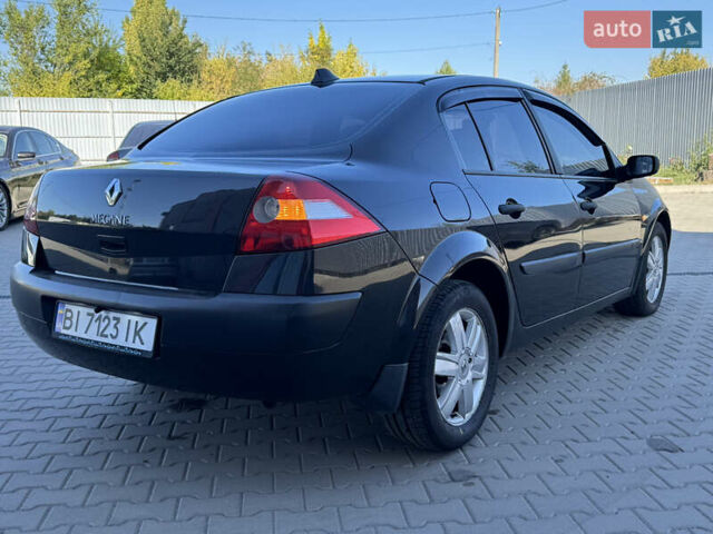 Черный Рено Меган, объемом двигателя 1.6 л и пробегом 297 тыс. км за 4699 $, фото 10 на Automoto.ua