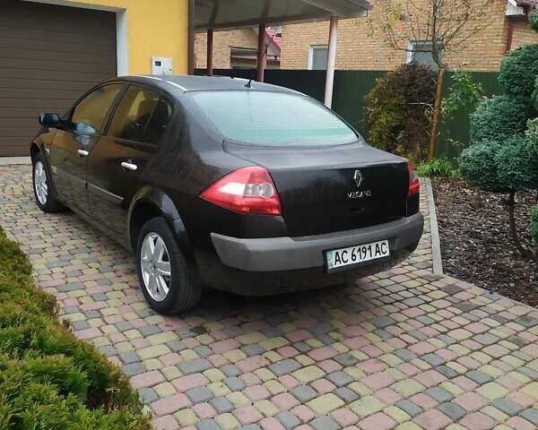 Черный Рено Меган, объемом двигателя 1.6 л и пробегом 246 тыс. км за 5000 $, фото 2 на Automoto.ua
