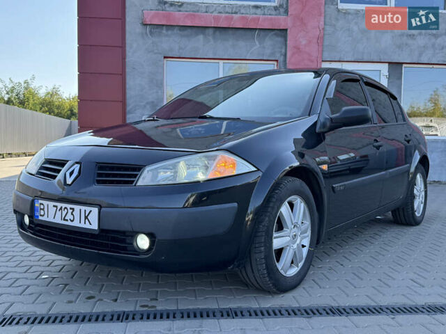 Черный Рено Меган, объемом двигателя 1.6 л и пробегом 297 тыс. км за 4800 $, фото 6 на Automoto.ua