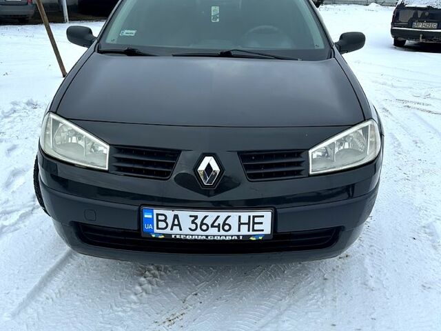 Черный Рено Меган, объемом двигателя 1.6 л и пробегом 195 тыс. км за 4250 $, фото 3 на Automoto.ua