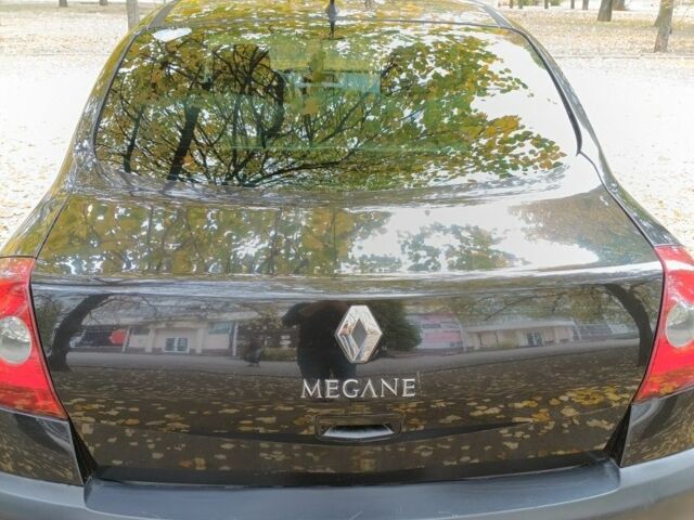 Черный Рено Меган, объемом двигателя 1.6 л и пробегом 238 тыс. км за 4800 $, фото 9 на Automoto.ua