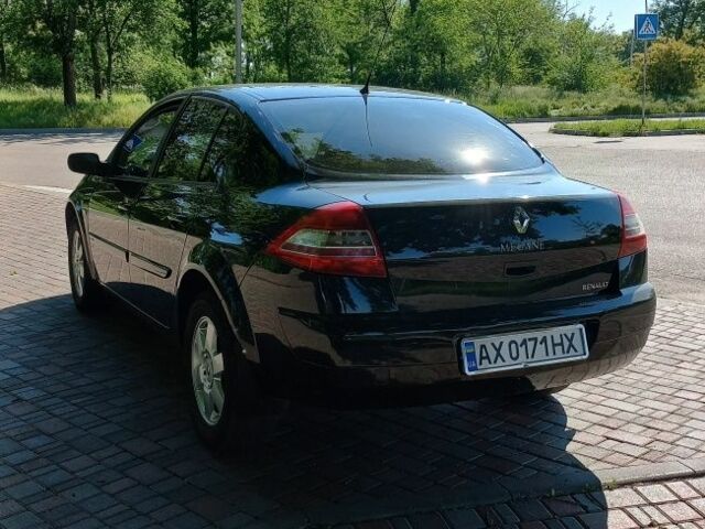 Черный Рено Меган, объемом двигателя 1.6 л и пробегом 243 тыс. км за 4500 $, фото 4 на Automoto.ua