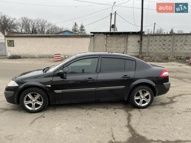 Черный Рено Меган, объемом двигателя 1.4 л и пробегом 256 тыс. км за 4600 $, фото 4 на Automoto.ua