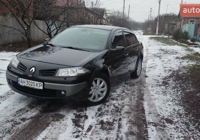 Черный Рено Меган, объемом двигателя 1.6 л и пробегом 211 тыс. км за 6000 $, фото 10 на Automoto.ua