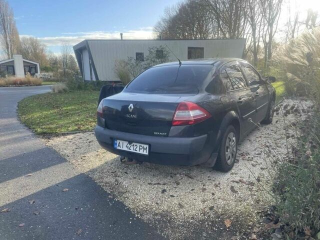 Черный Рено Меган, объемом двигателя 1.4 л и пробегом 305 тыс. км за 3800 $, фото 2 на Automoto.ua