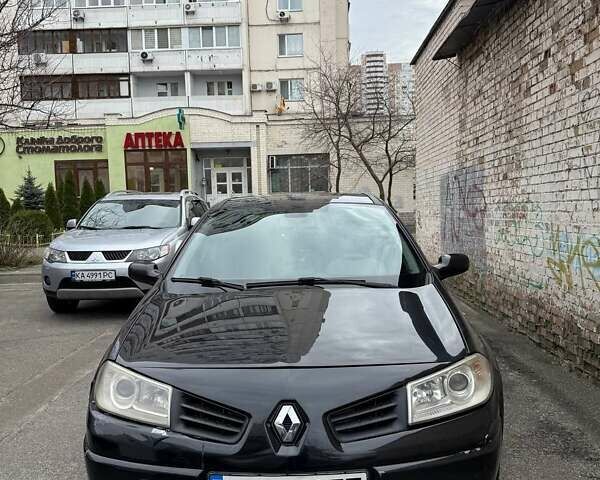 Черный Рено Меган, объемом двигателя 1.6 л и пробегом 241 тыс. км за 4300 $, фото 1 на Automoto.ua