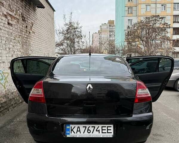 Черный Рено Меган, объемом двигателя 1.6 л и пробегом 241 тыс. км за 4300 $, фото 4 на Automoto.ua