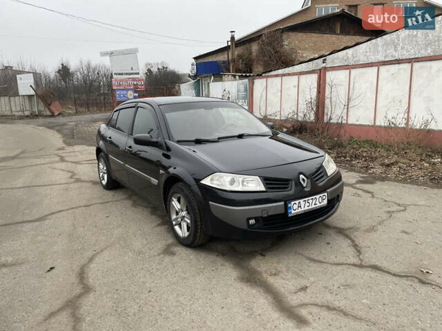 Черный Рено Меган, объемом двигателя 1.4 л и пробегом 256 тыс. км за 4600 $, фото 1 на Automoto.ua
