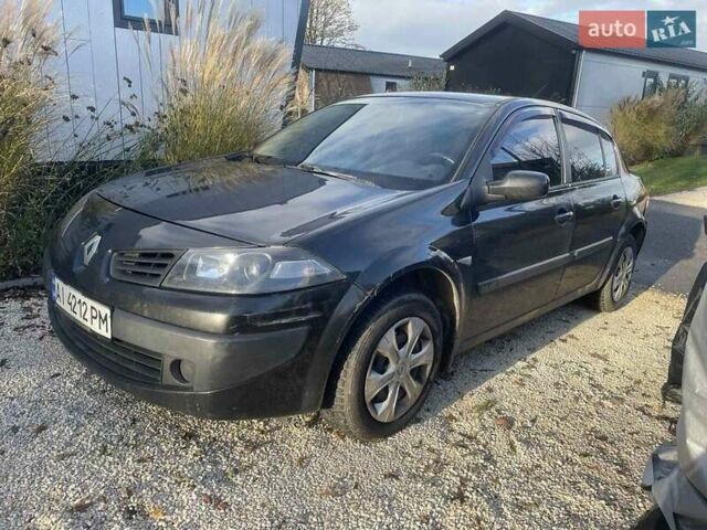 Черный Рено Меган, объемом двигателя 1.4 л и пробегом 305 тыс. км за 4000 $, фото 5 на Automoto.ua