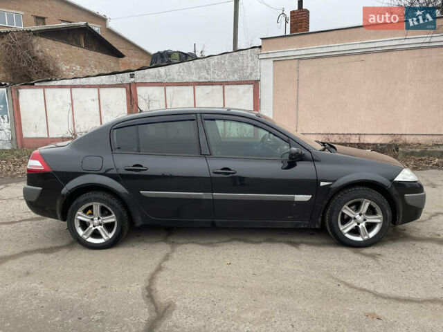 Черный Рено Меган, объемом двигателя 1.4 л и пробегом 256 тыс. км за 4600 $, фото 3 на Automoto.ua