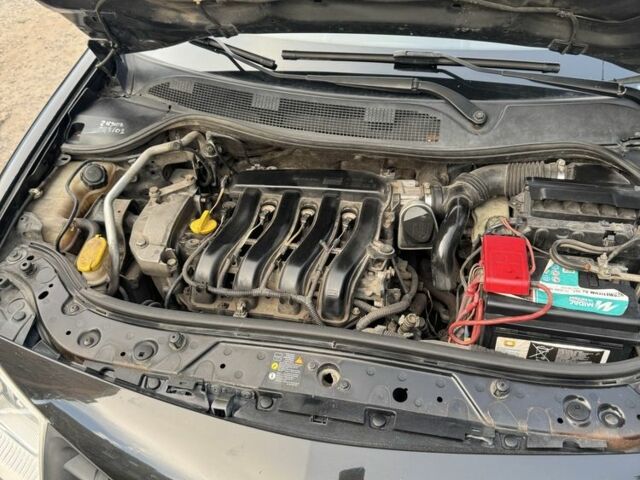 Чорний Рено Меган, об'ємом двигуна 1.6 л та пробігом 234 тис. км за 5400 $, фото 17 на Automoto.ua