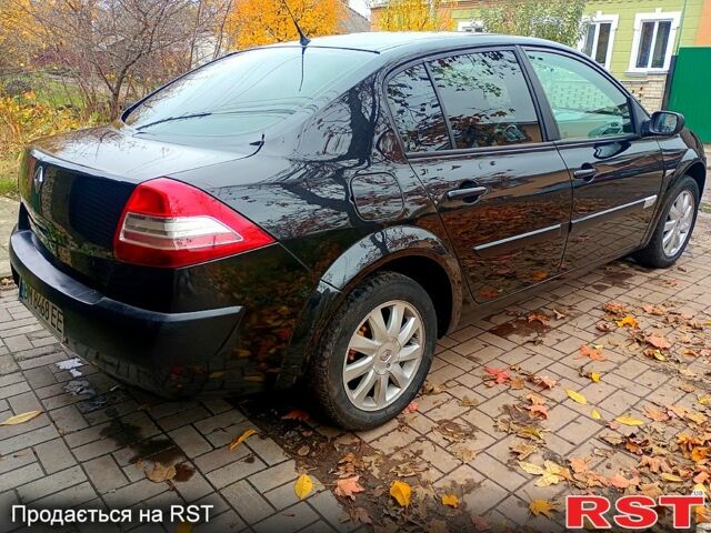 Черный Рено Меган, объемом двигателя 1.6 л и пробегом 285 тыс. км за 3999 $, фото 2 на Automoto.ua