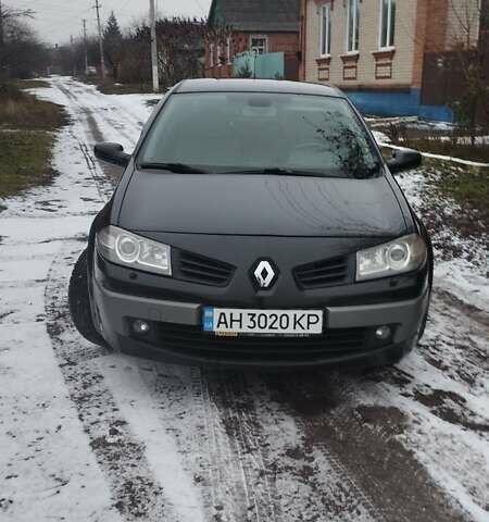 Черный Рено Меган, объемом двигателя 1.6 л и пробегом 211 тыс. км за 6000 $, фото 9 на Automoto.ua