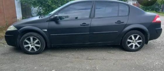 Черный Рено Меган, объемом двигателя 1.4 л и пробегом 184 тыс. км за 3100 $, фото 4 на Automoto.ua