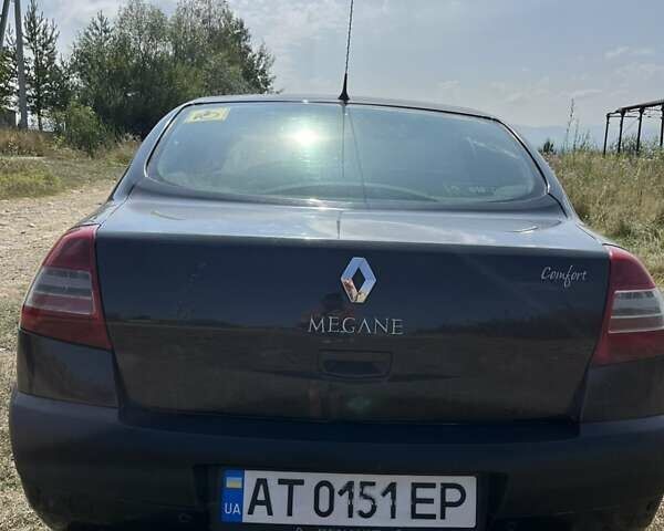 Черный Рено Меган, объемом двигателя 1.6 л и пробегом 182 тыс. км за 4200 $, фото 6 на Automoto.ua