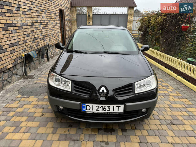 Черный Рено Меган, объемом двигателя 1.6 л и пробегом 151 тыс. км за 4700 $, фото 7 на Automoto.ua