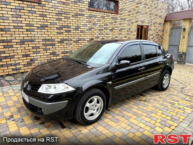 Черный Рено Меган, объемом двигателя 1.6 л и пробегом 151 тыс. км за 4700 $, фото 2 на Automoto.ua